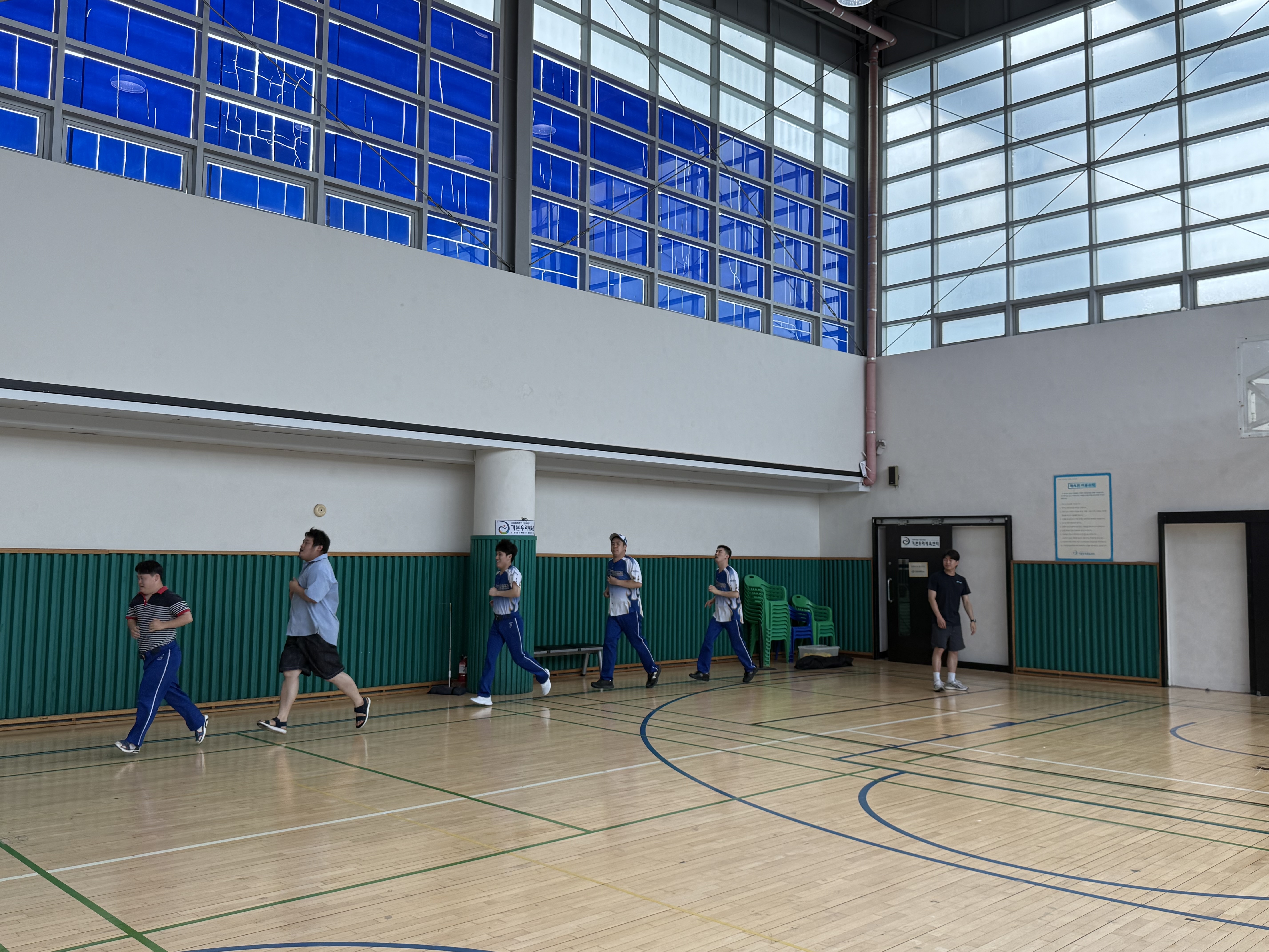 7월 31일 이용자 자치활동(티볼)