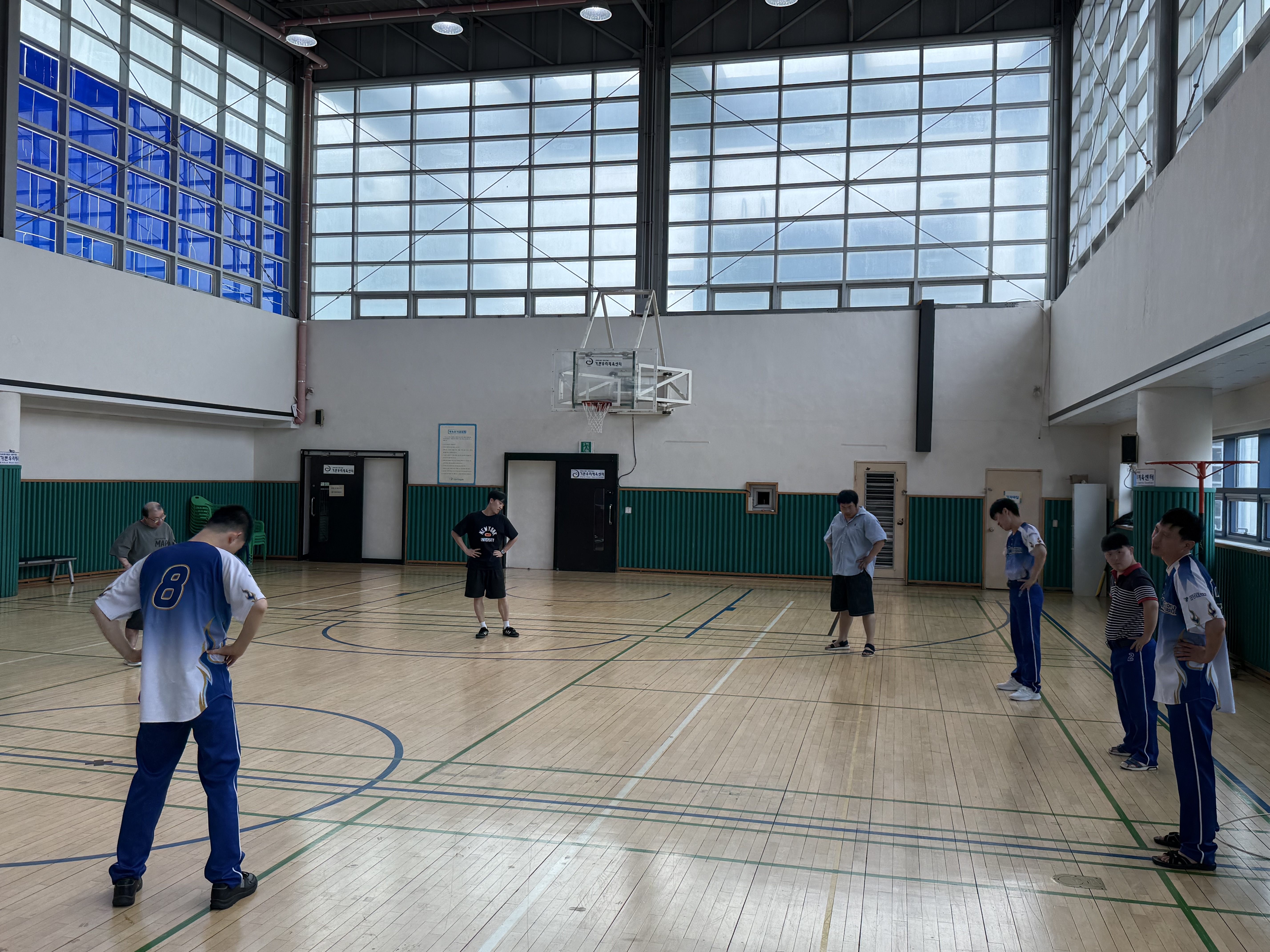 7월 31일 이용자 자치활동(티볼)