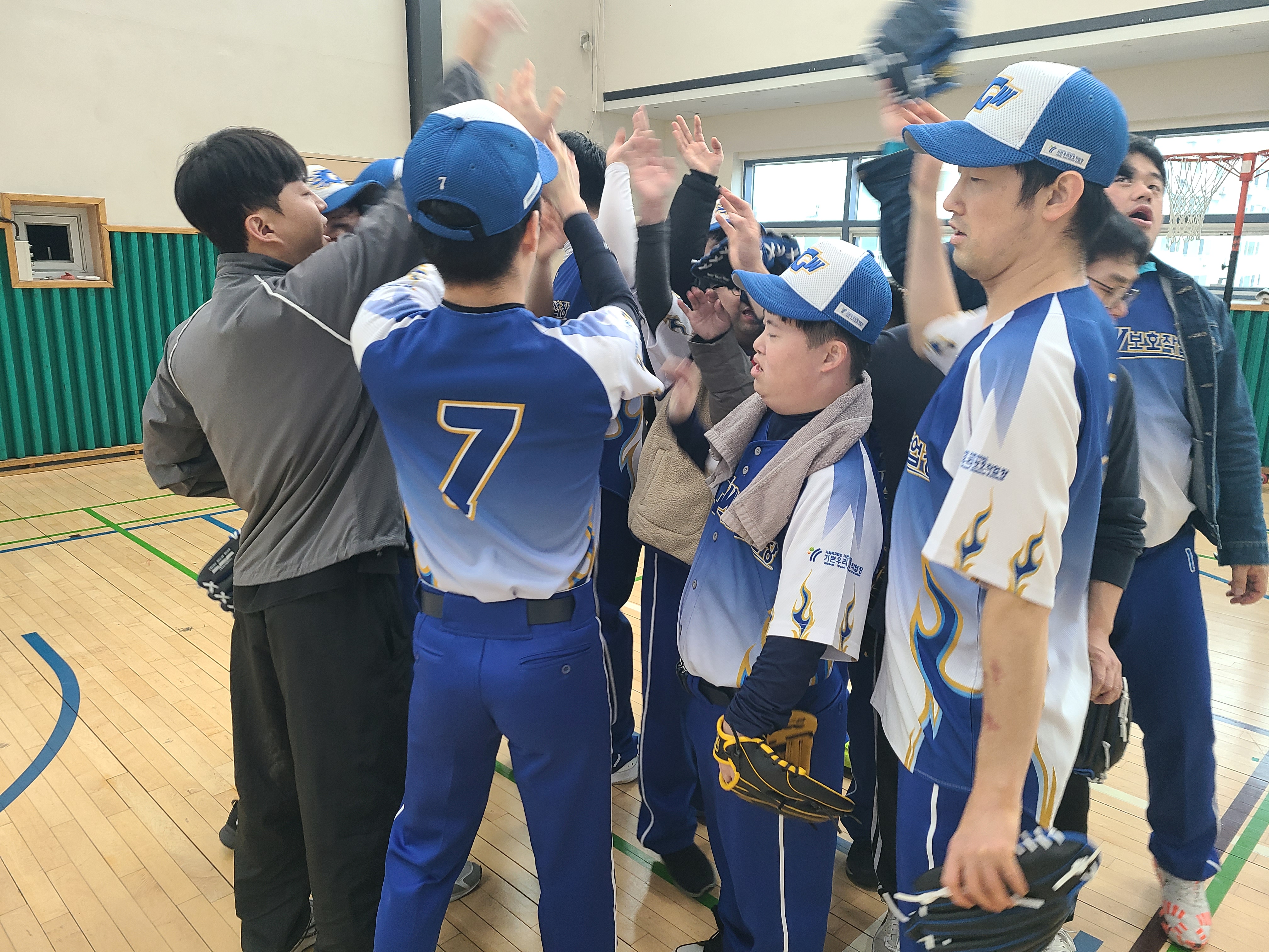 12월 12일 이용자 자치활동 티볼 스포츠단 프로그램