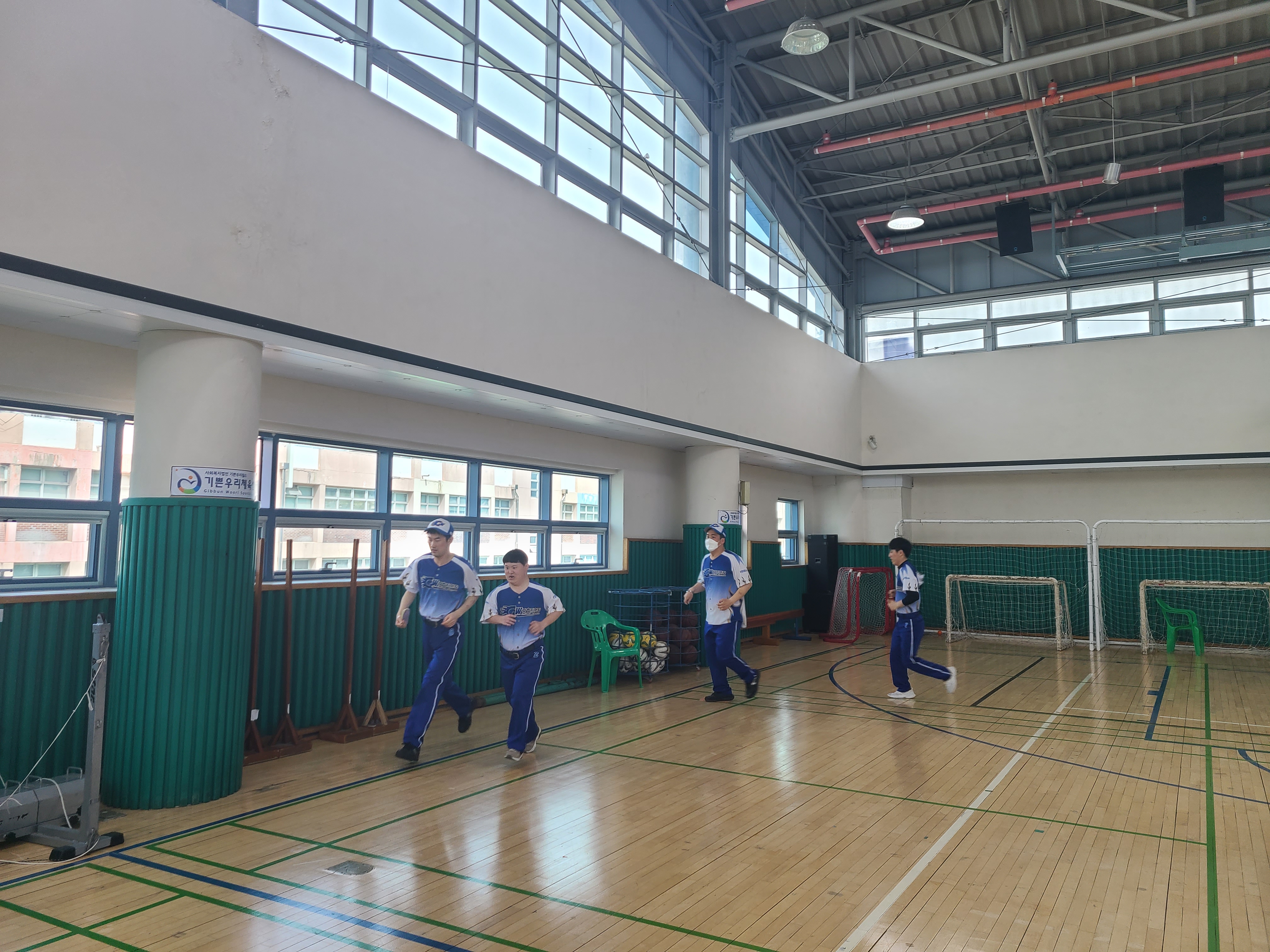 5월 8일 이용자 자치활동 프로그램(티볼)