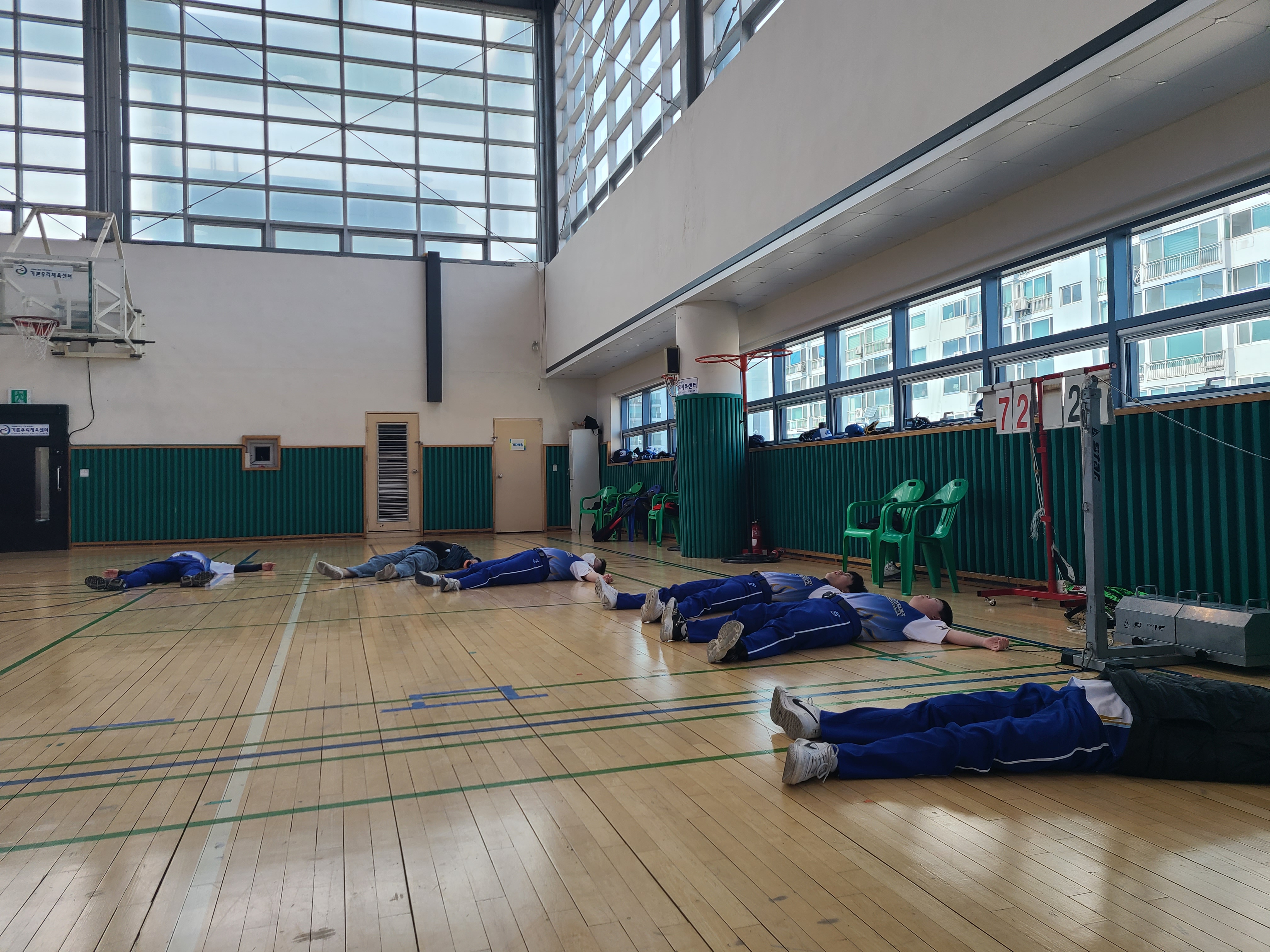 4월 3일 이용자 자치활동 프로그램(티볼)