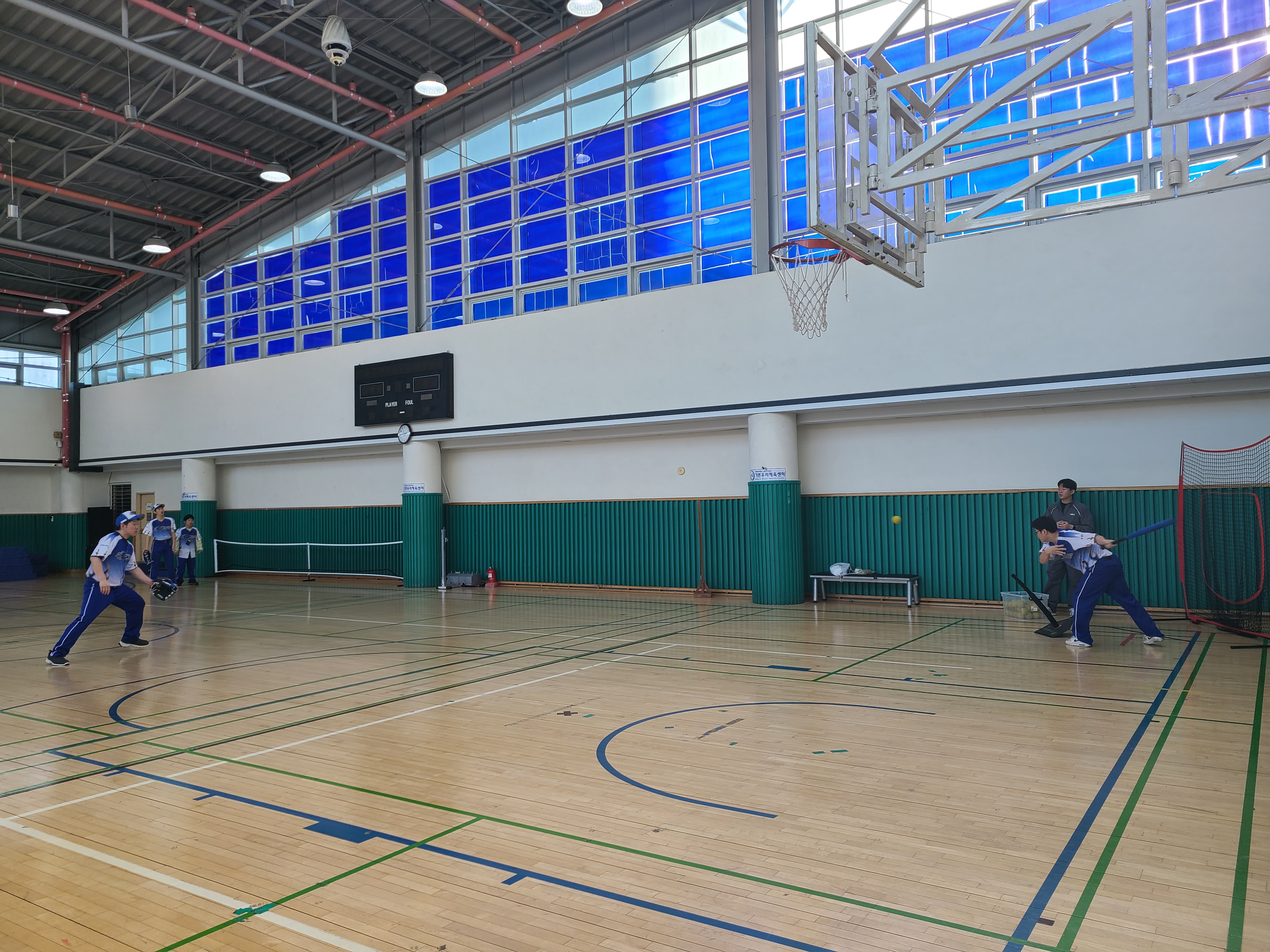 11월 28일 이용자 자치활동 티볼 스포츠단 프로그램