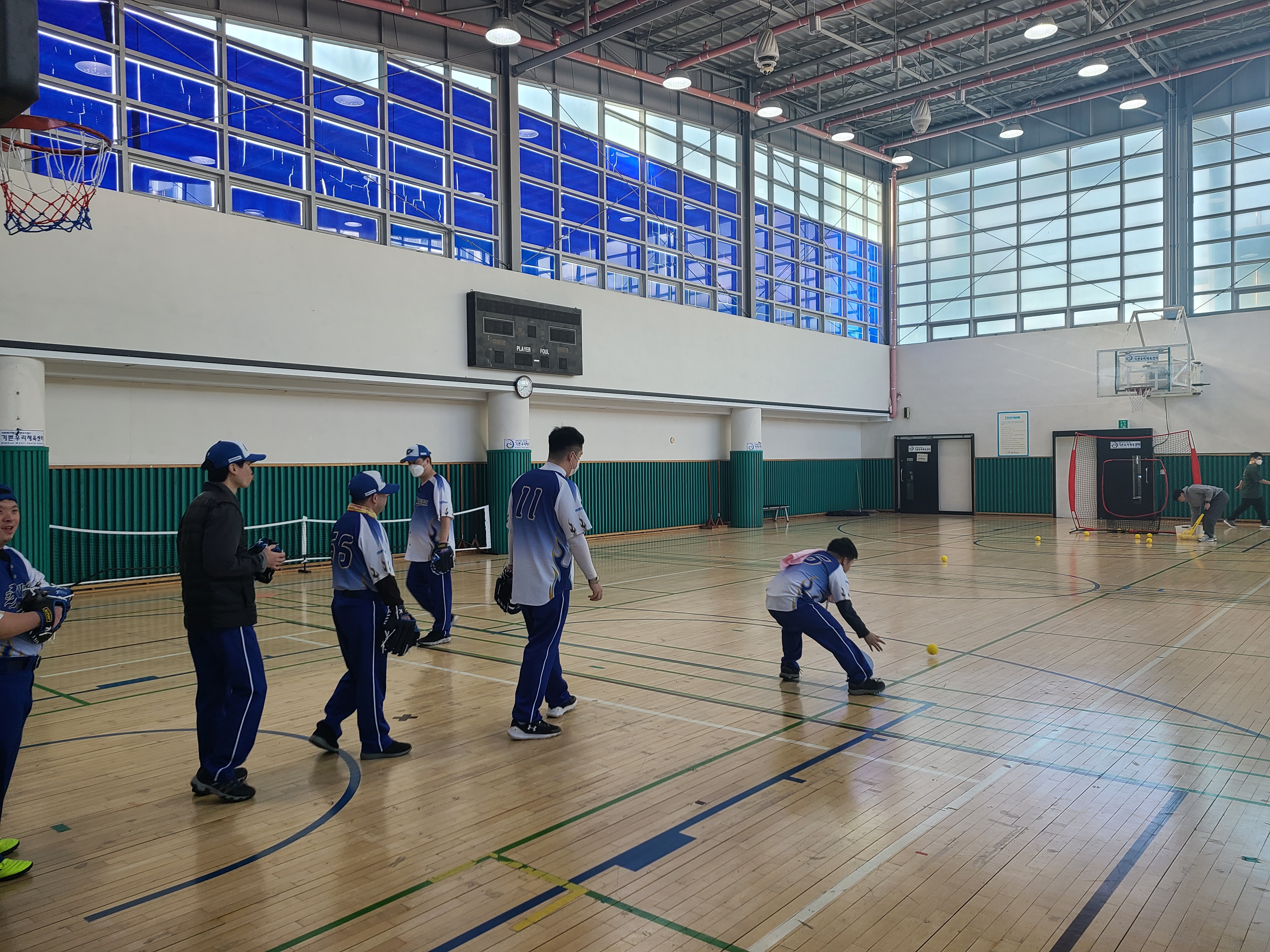 12월 19일 이용자 자치활동 티볼 프로그램