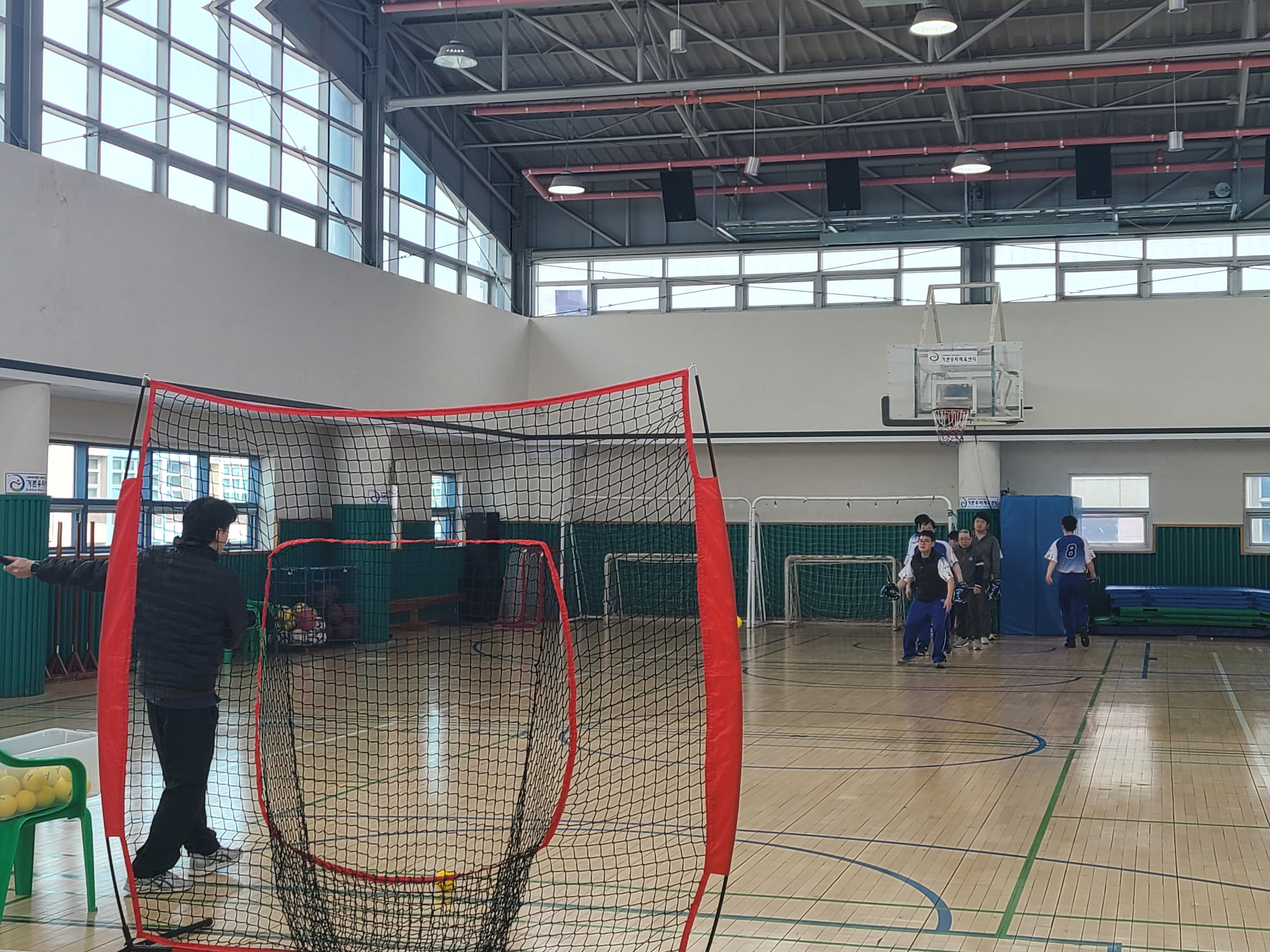 3월 13일 이용자 자치활동 프로그램(티볼 스포츠)