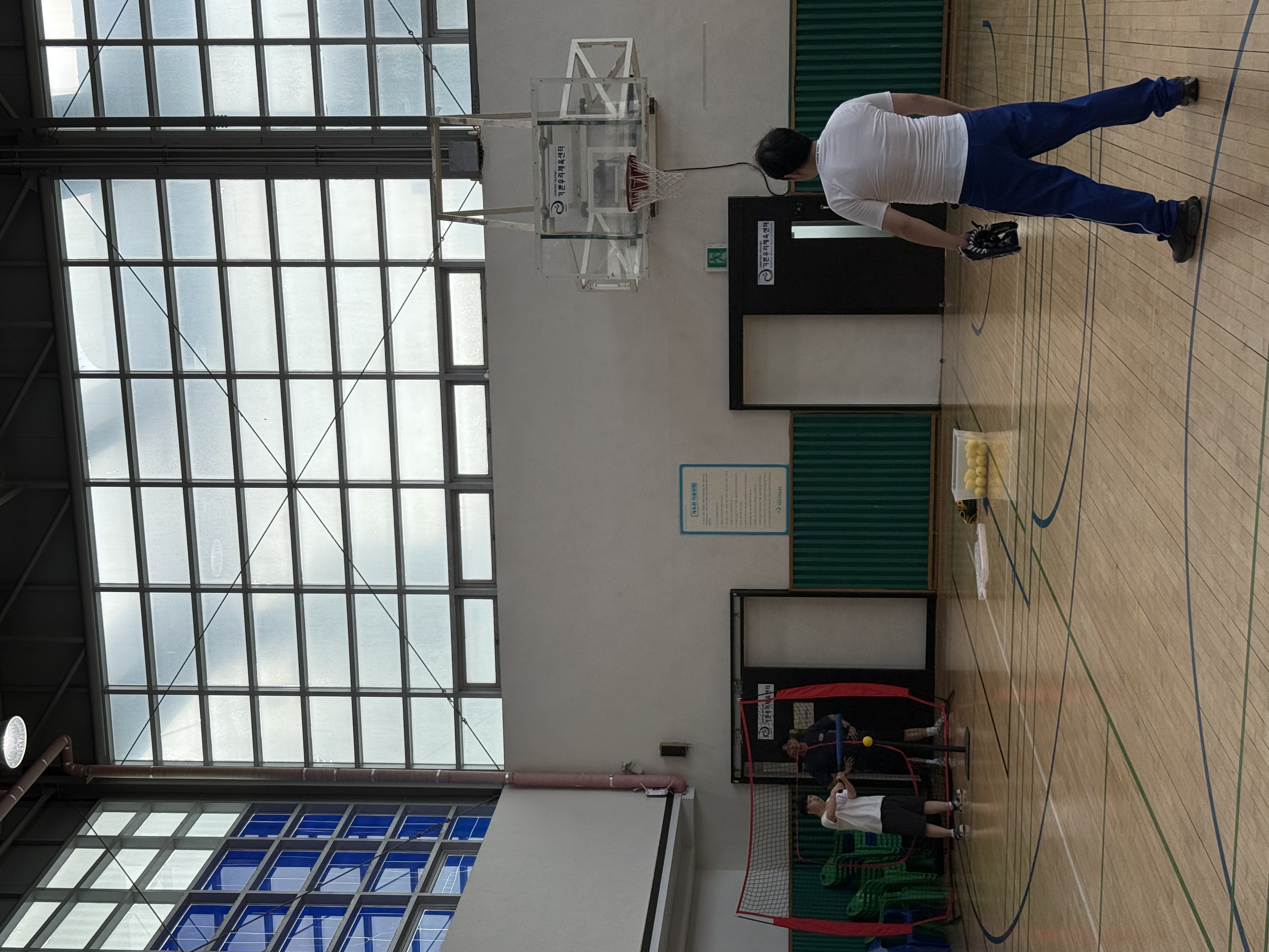 7월 24일 이용자 자치활동(티볼 스포츠)