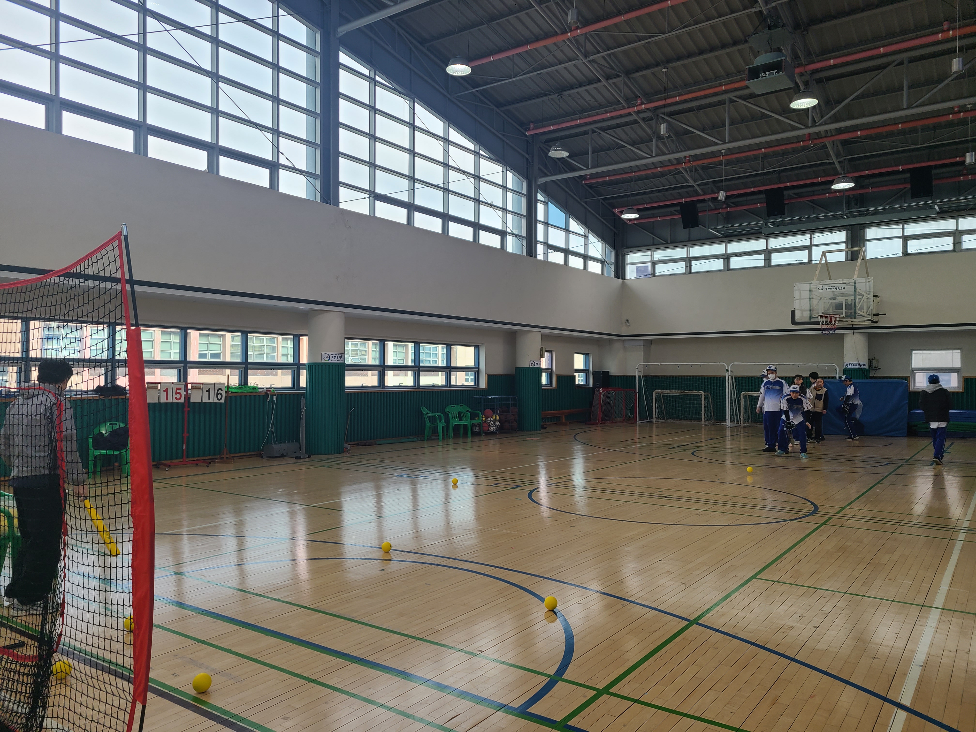 2월 6일 이용자 자치활동 티볼 스포츠 프로그램