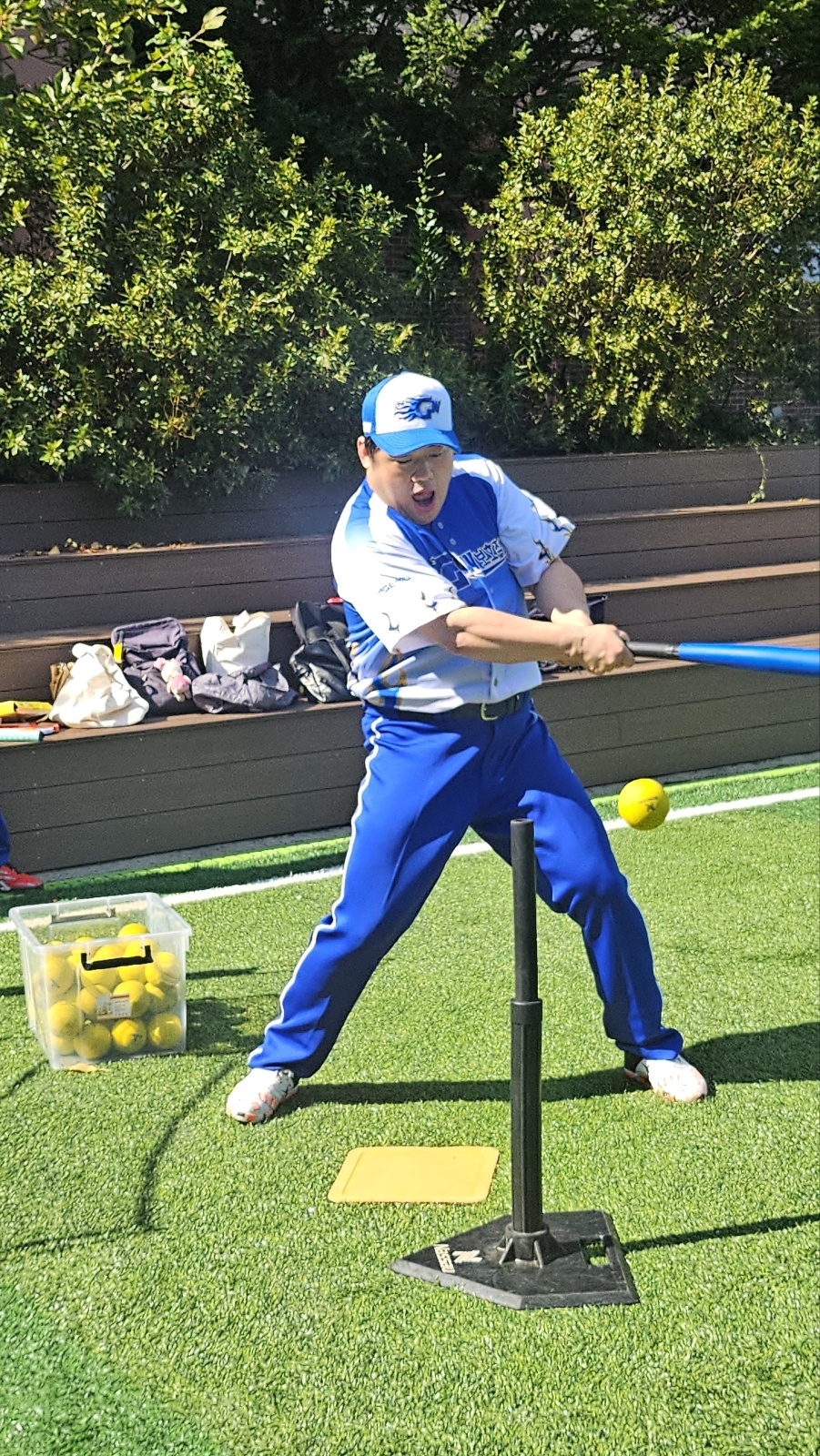 기쁜우리보호작업장 티볼스포츠단 친선경기