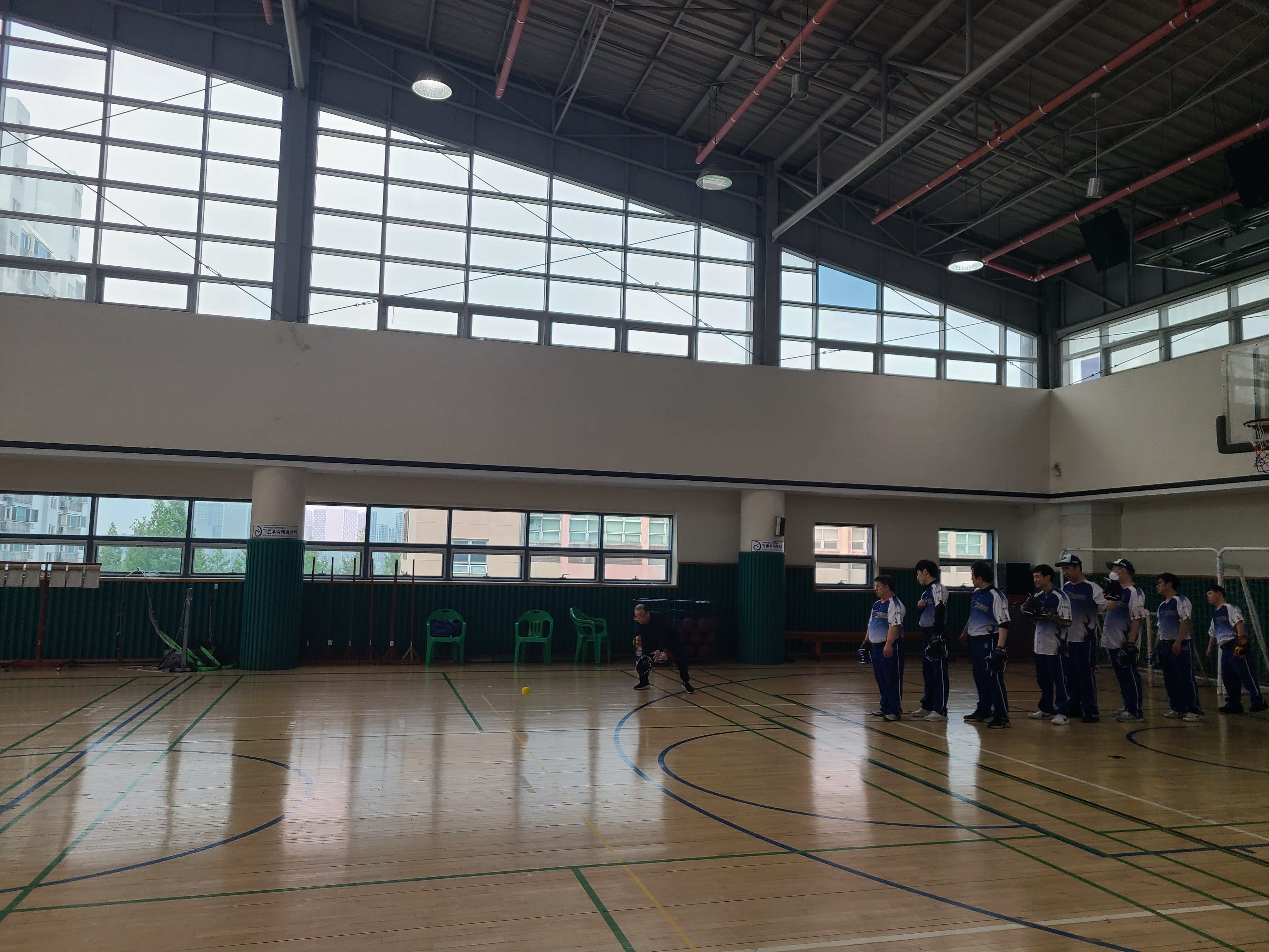 5월 15일 이용자 자치활동 프로그램(티볼)