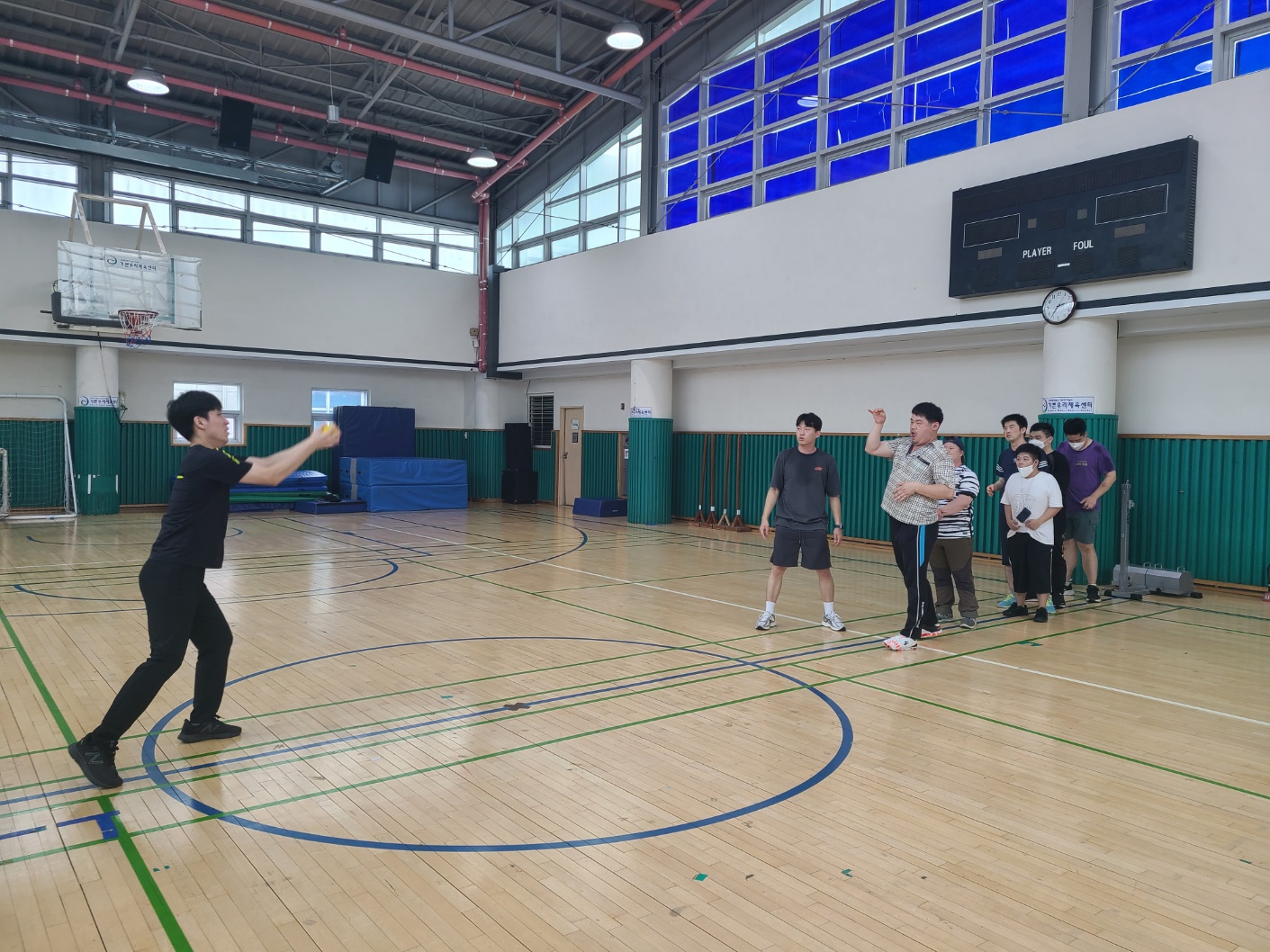 기쁜우리보호작업장 티볼스포츠단 4주차