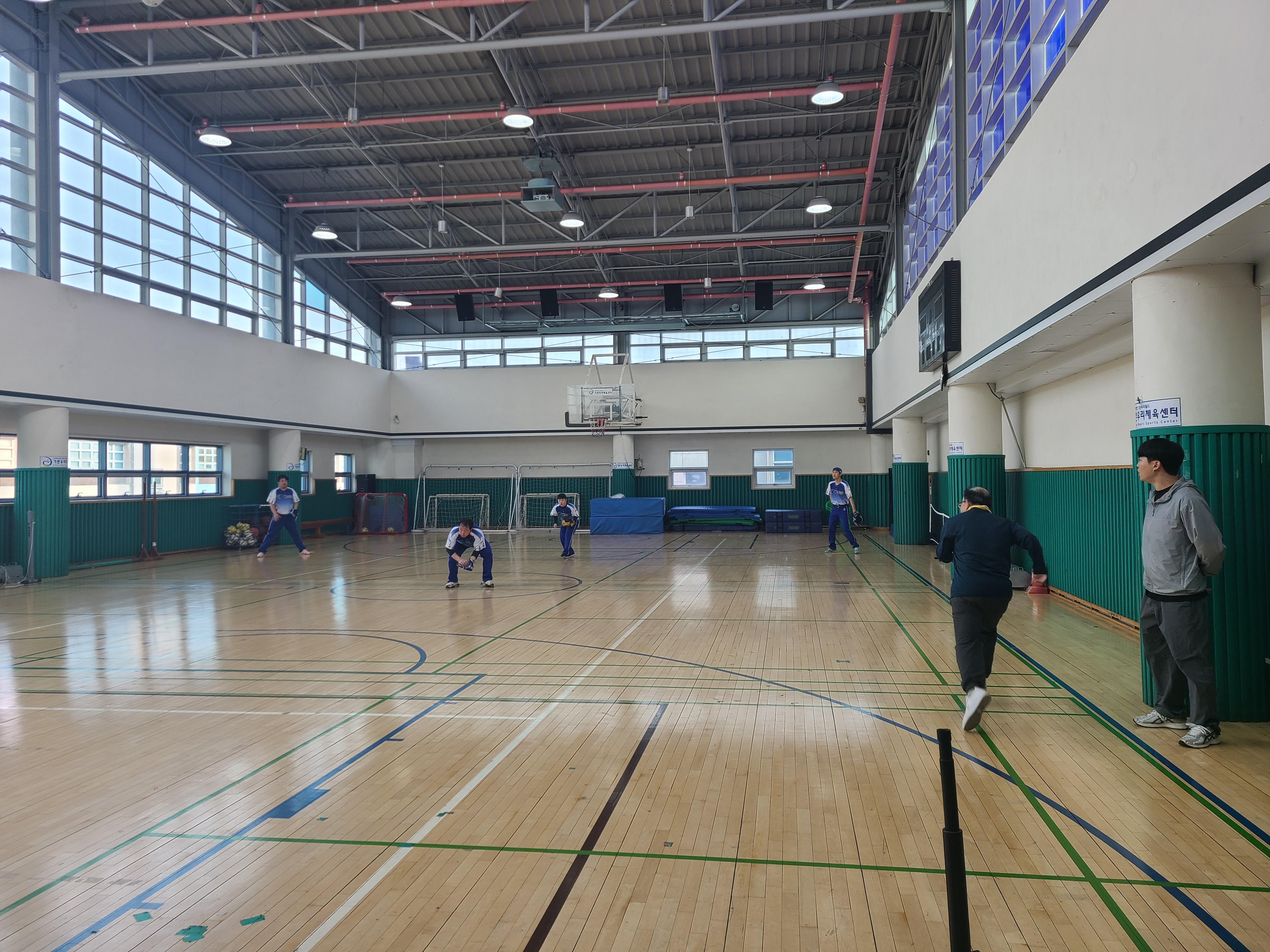 11월 21일 티볼 스포츠단 프로그램 진행