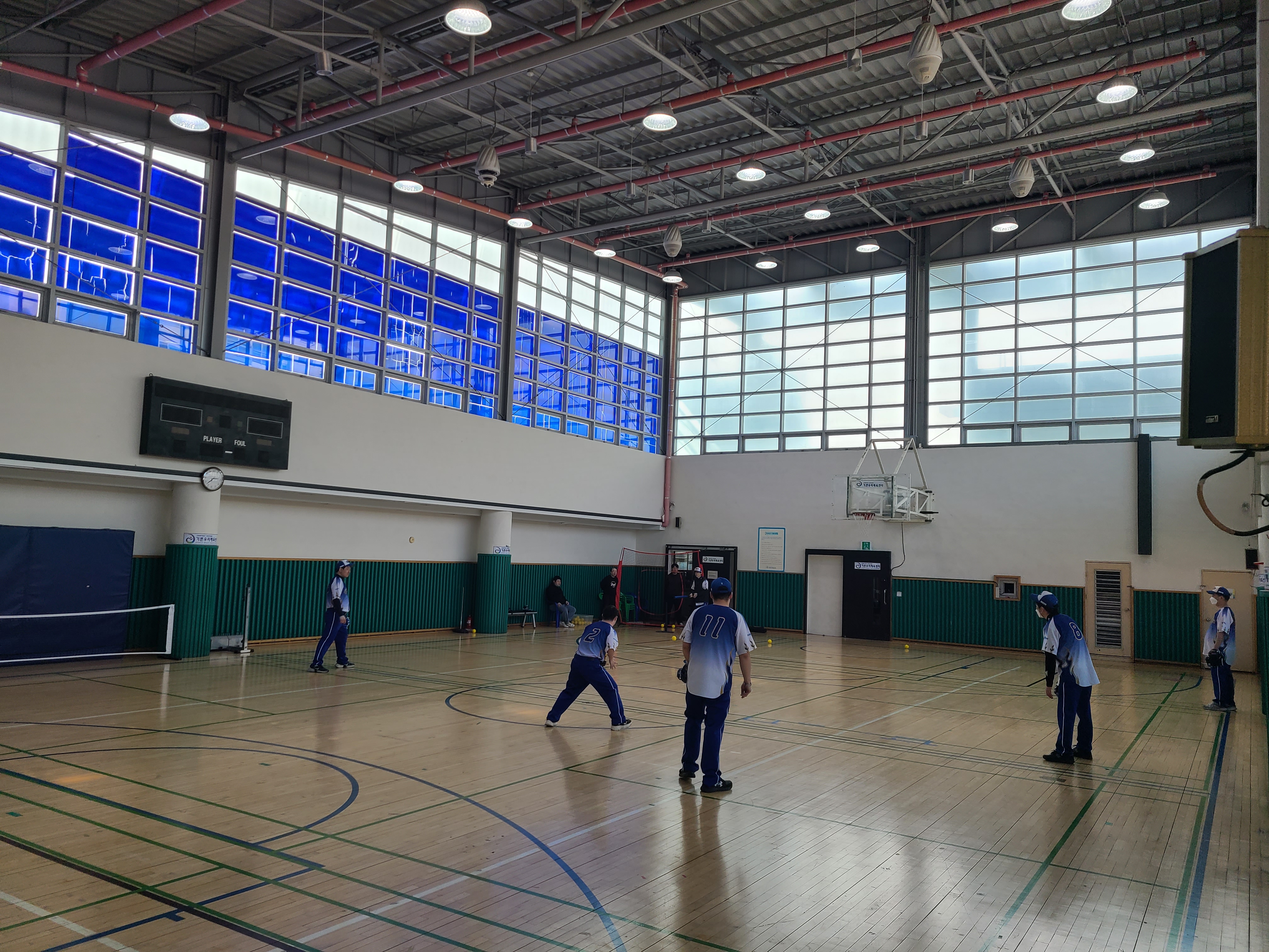 4월 3일 이용자 자치활동 프로그램(티볼)