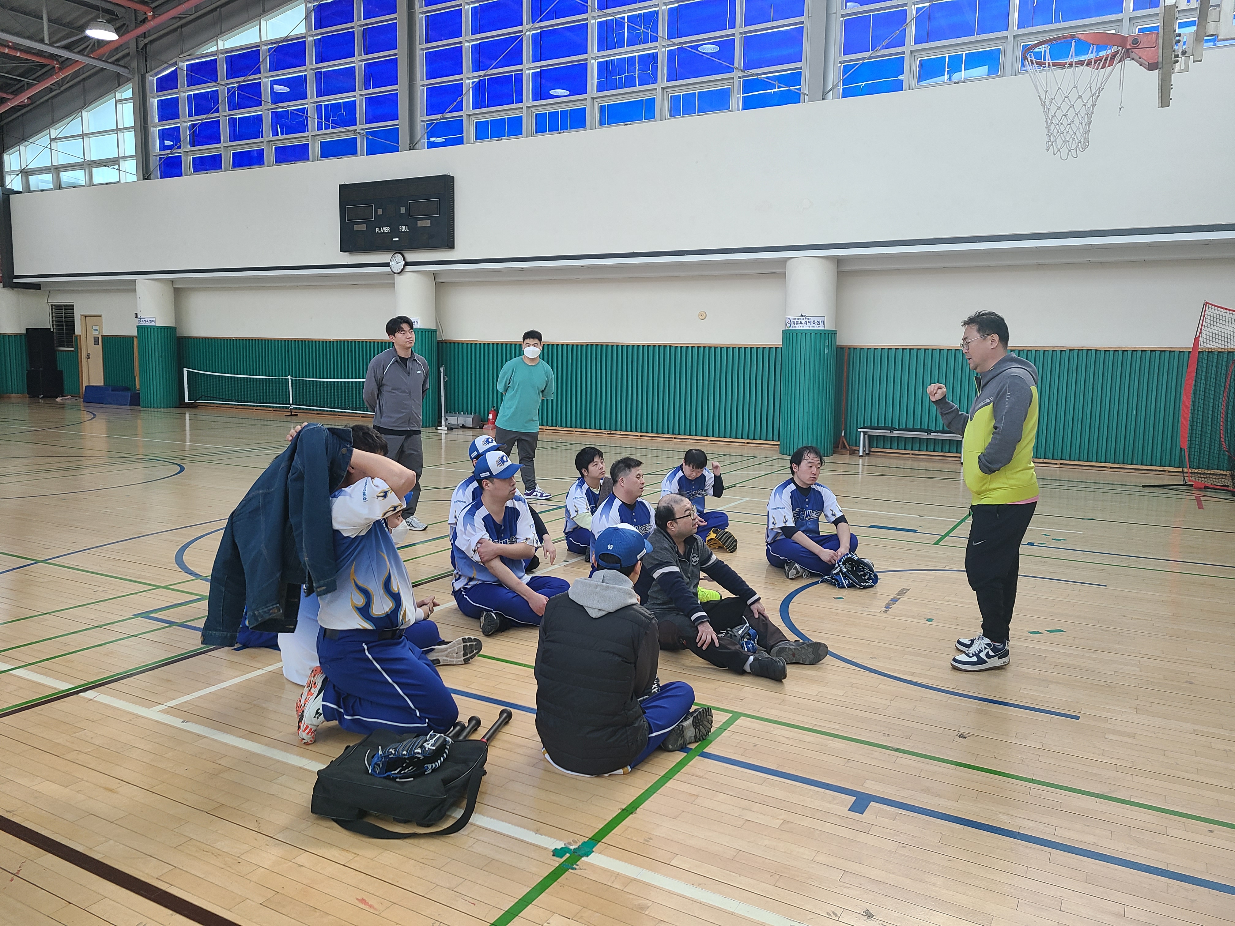 12월 05일 이용자 자치활동 티볼 스포츠단 프로그램