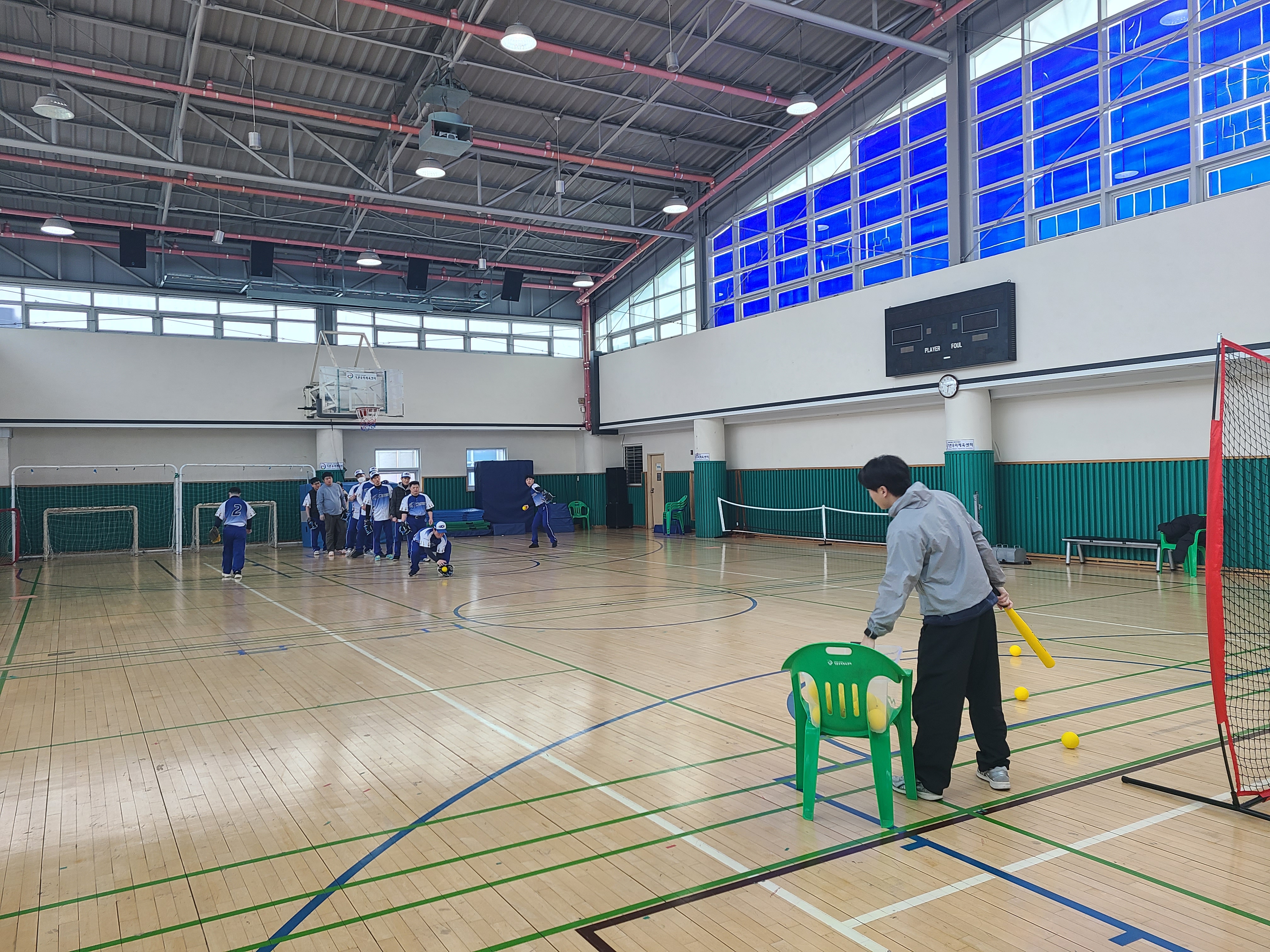 2월 6일 이용자 자치활동 티볼 스포츠 프로그램