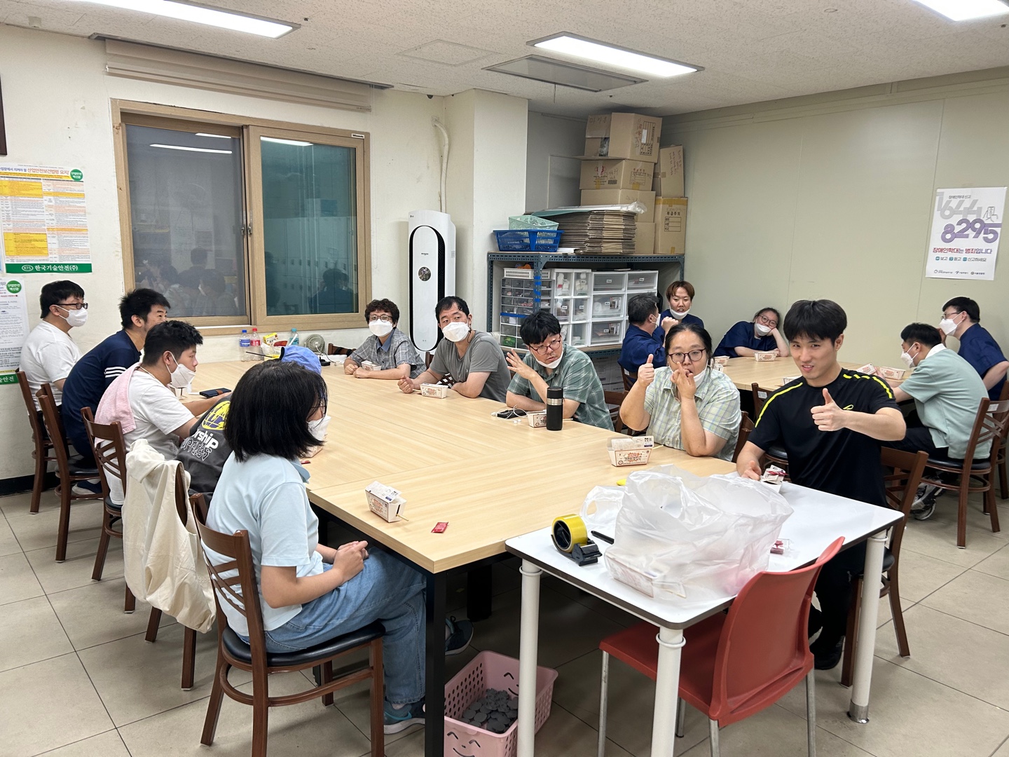 8월 이용자간담회 및 동료챙기기