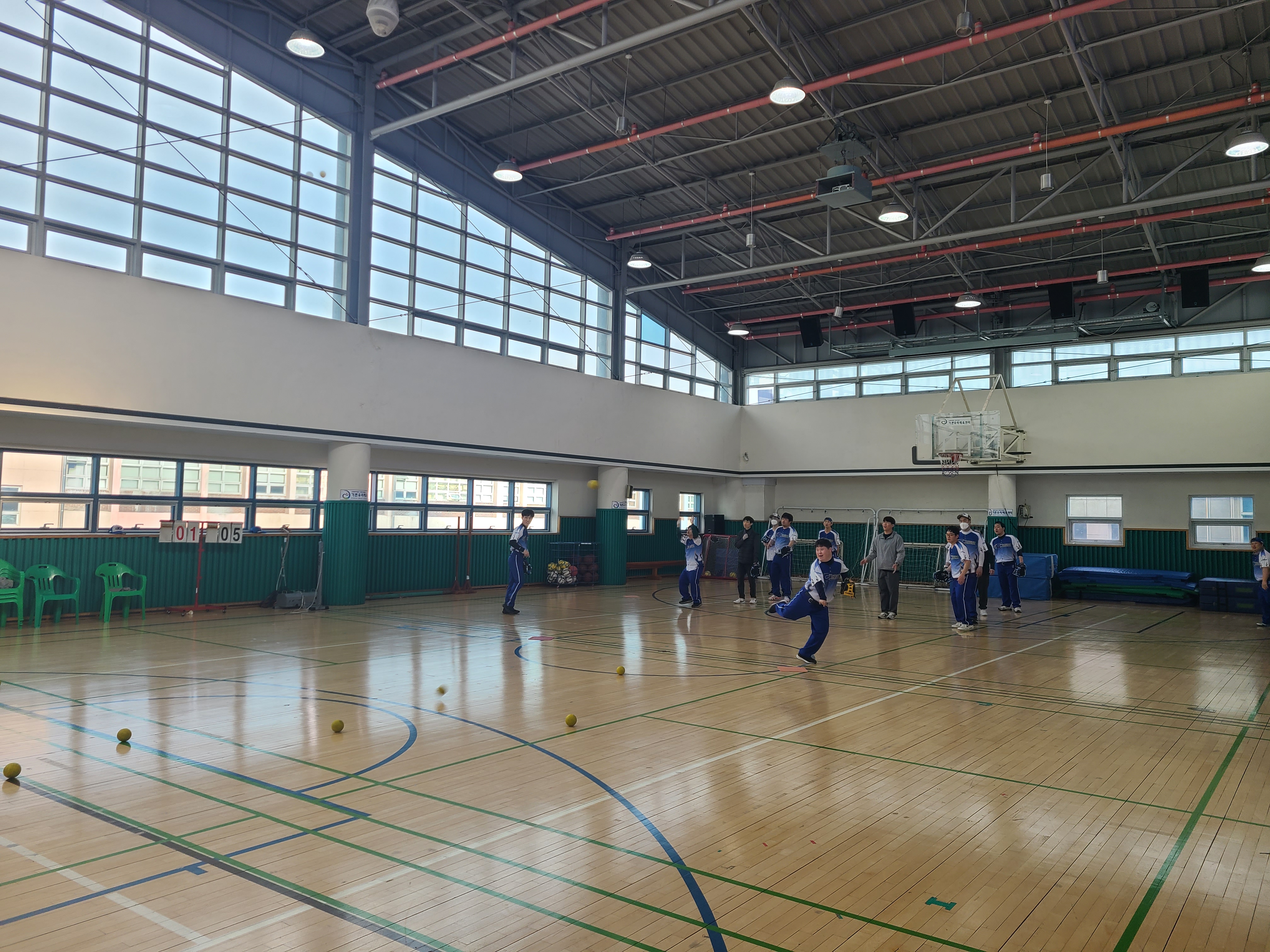 11월 21일 티볼 스포츠단 프로그램 진행