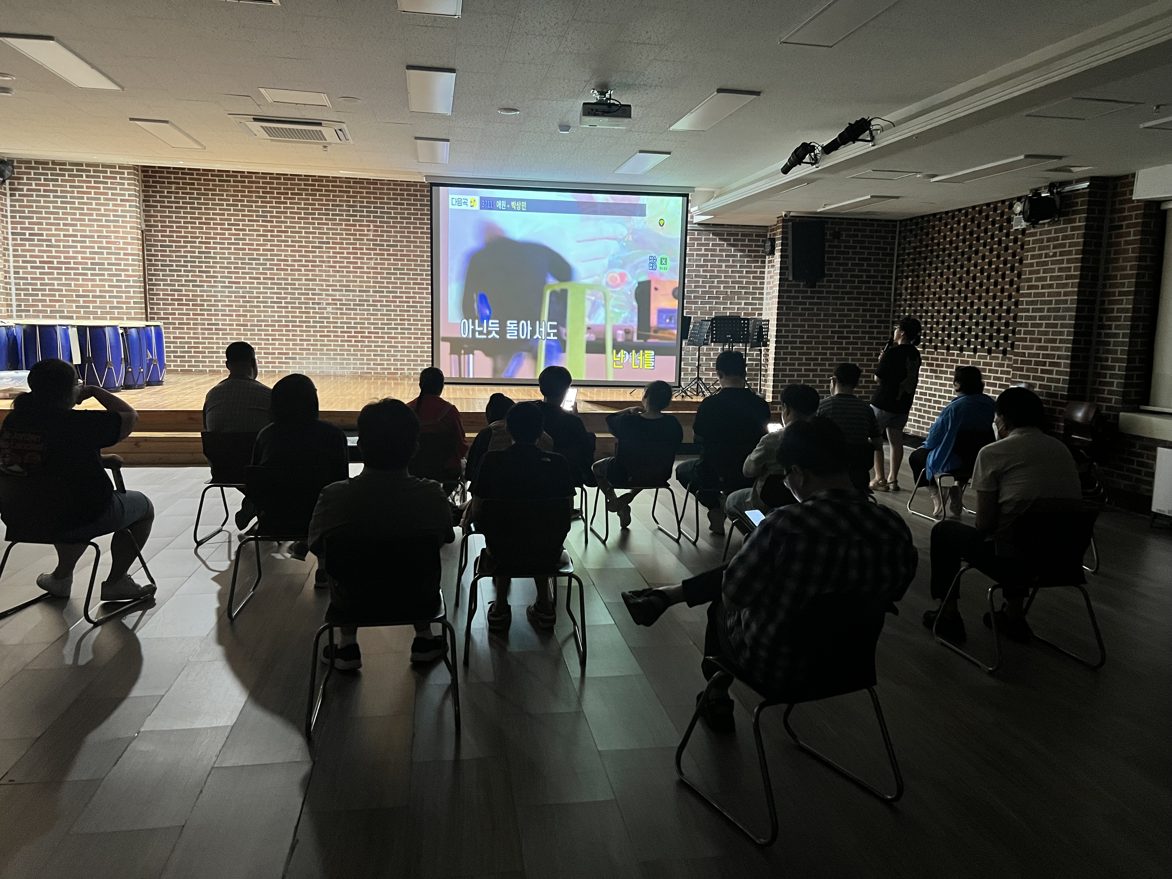 8월 7일 이용자 자치활동(노래방)