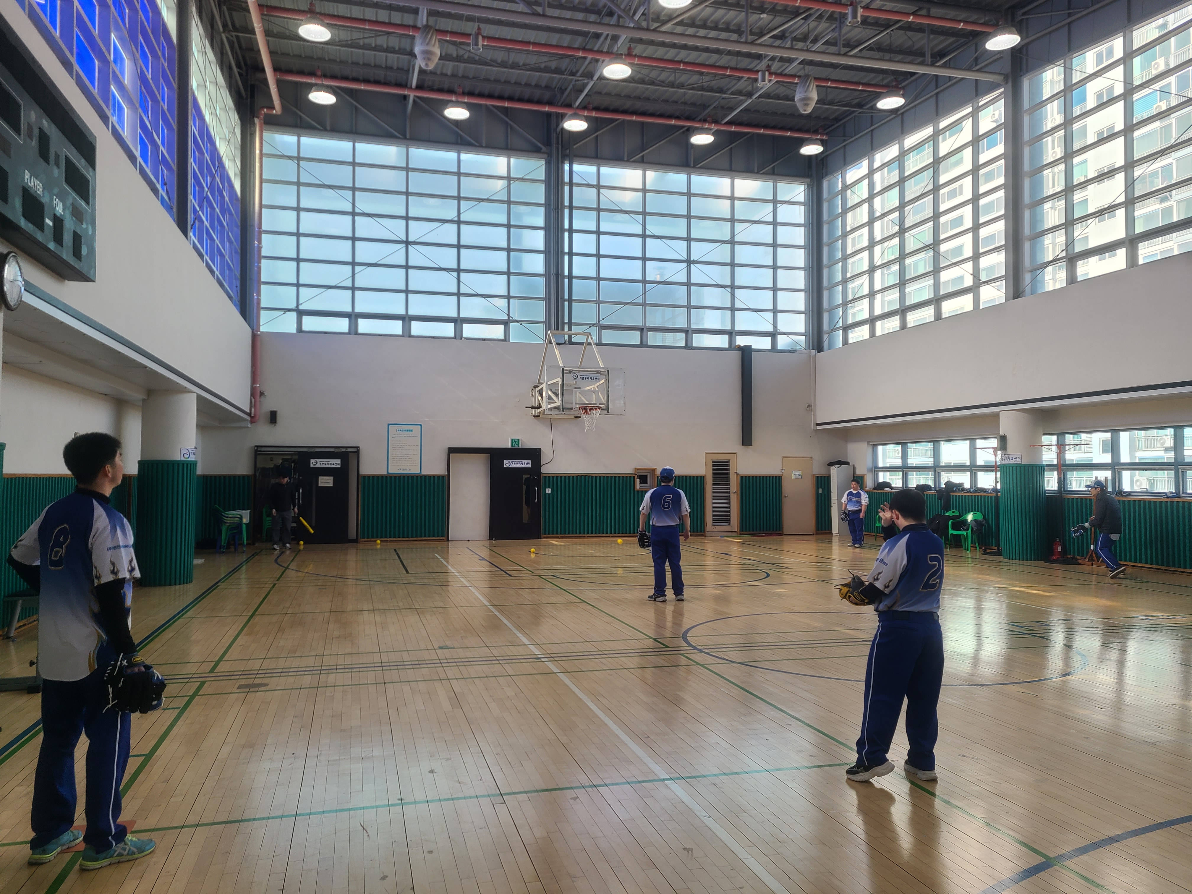 2월 20일 이용자 자치활동 프로그램(티볼 스포츠단)