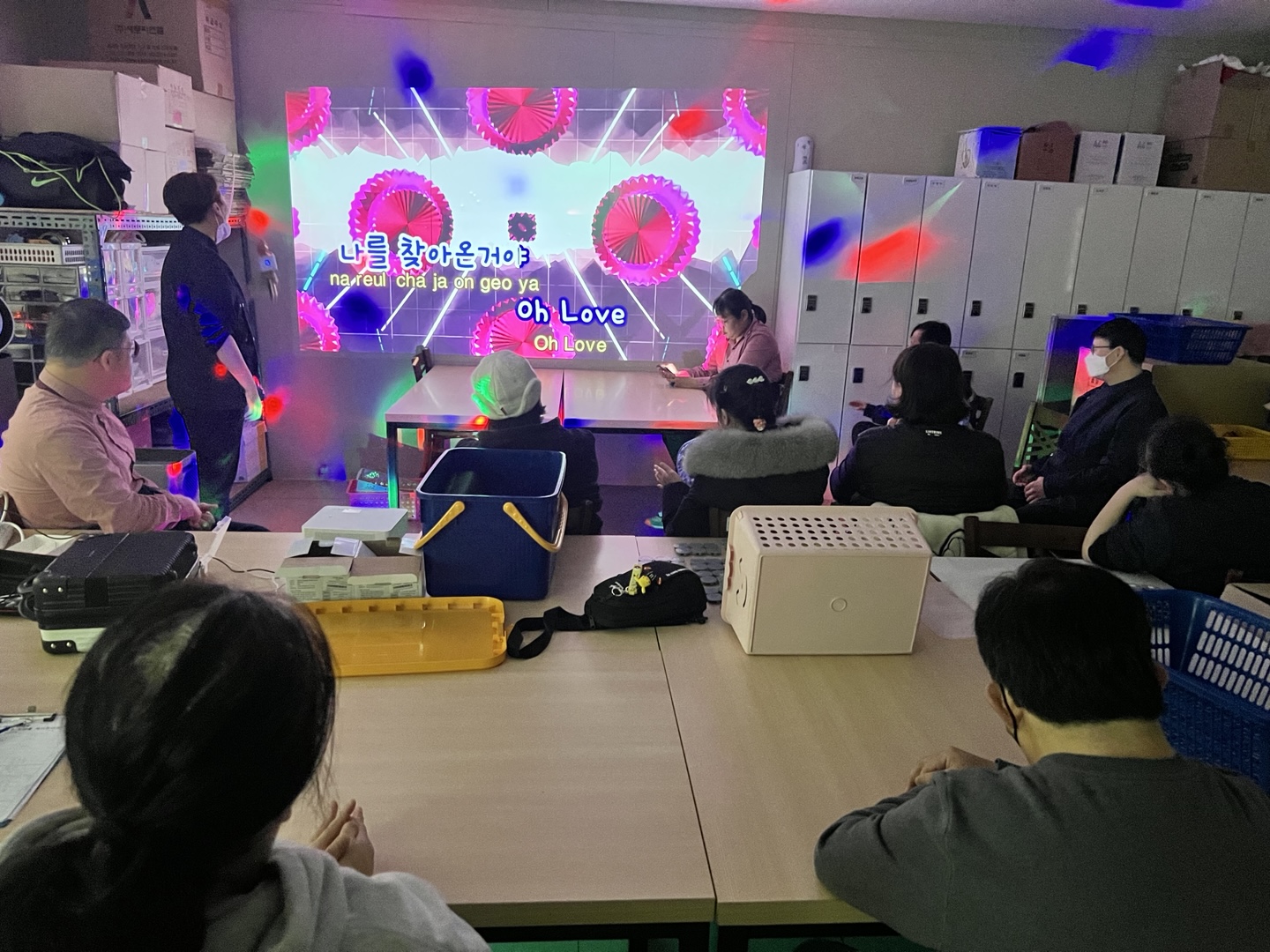 12월 12일 이용자 자치활동 노래방 프로그램