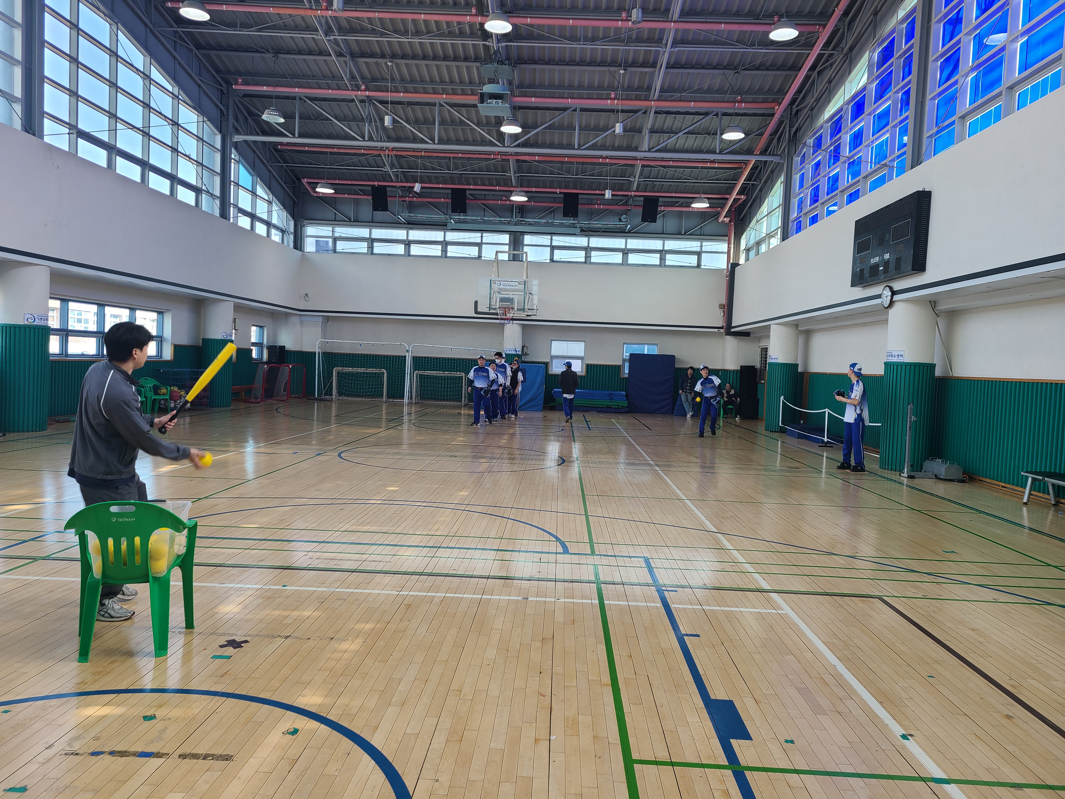 2월 27일 이용자 자치활동 프로그램(티볼 스포츠단)