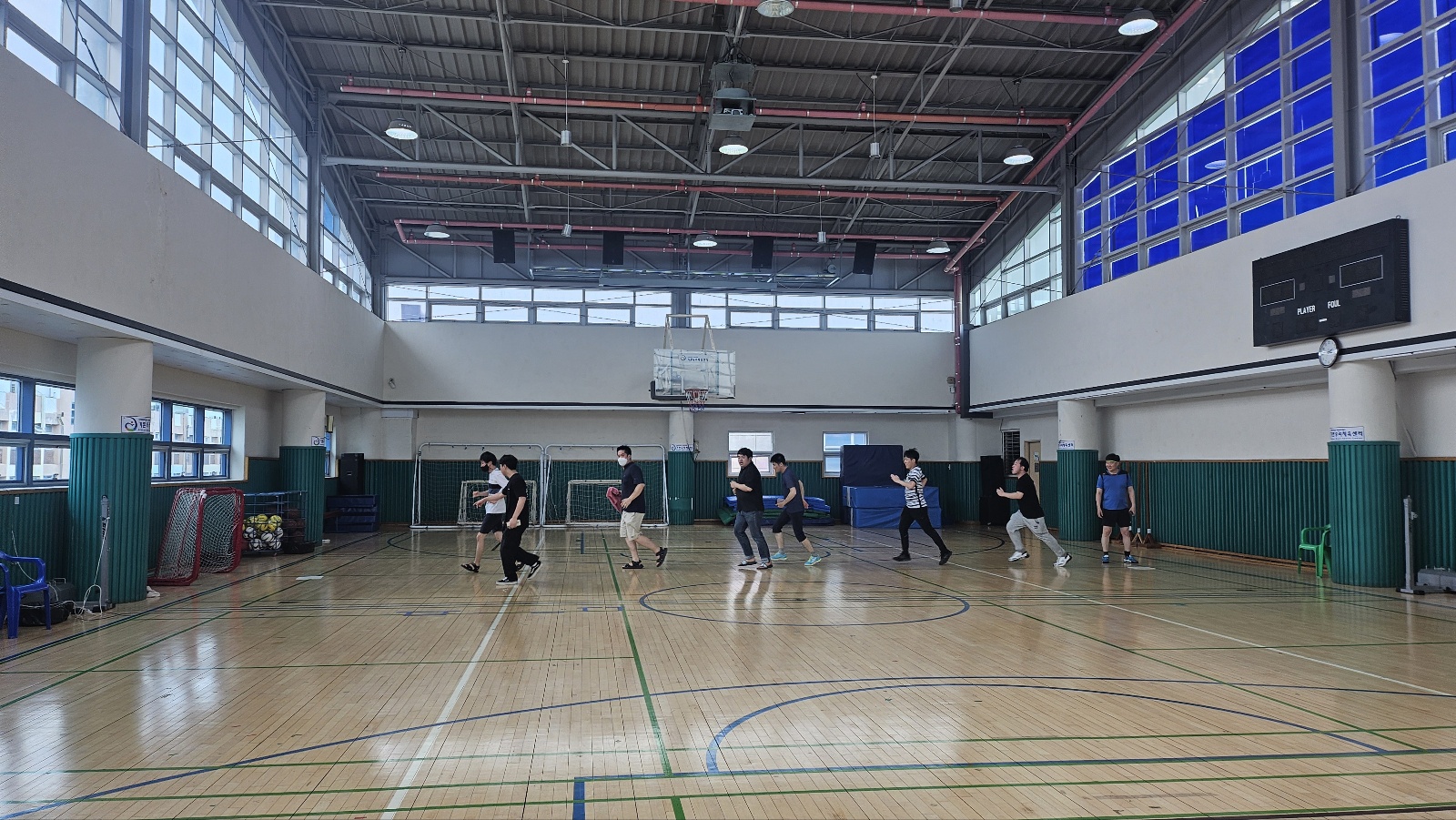 기쁜우리보호작업장 티볼스포츠단 1주차