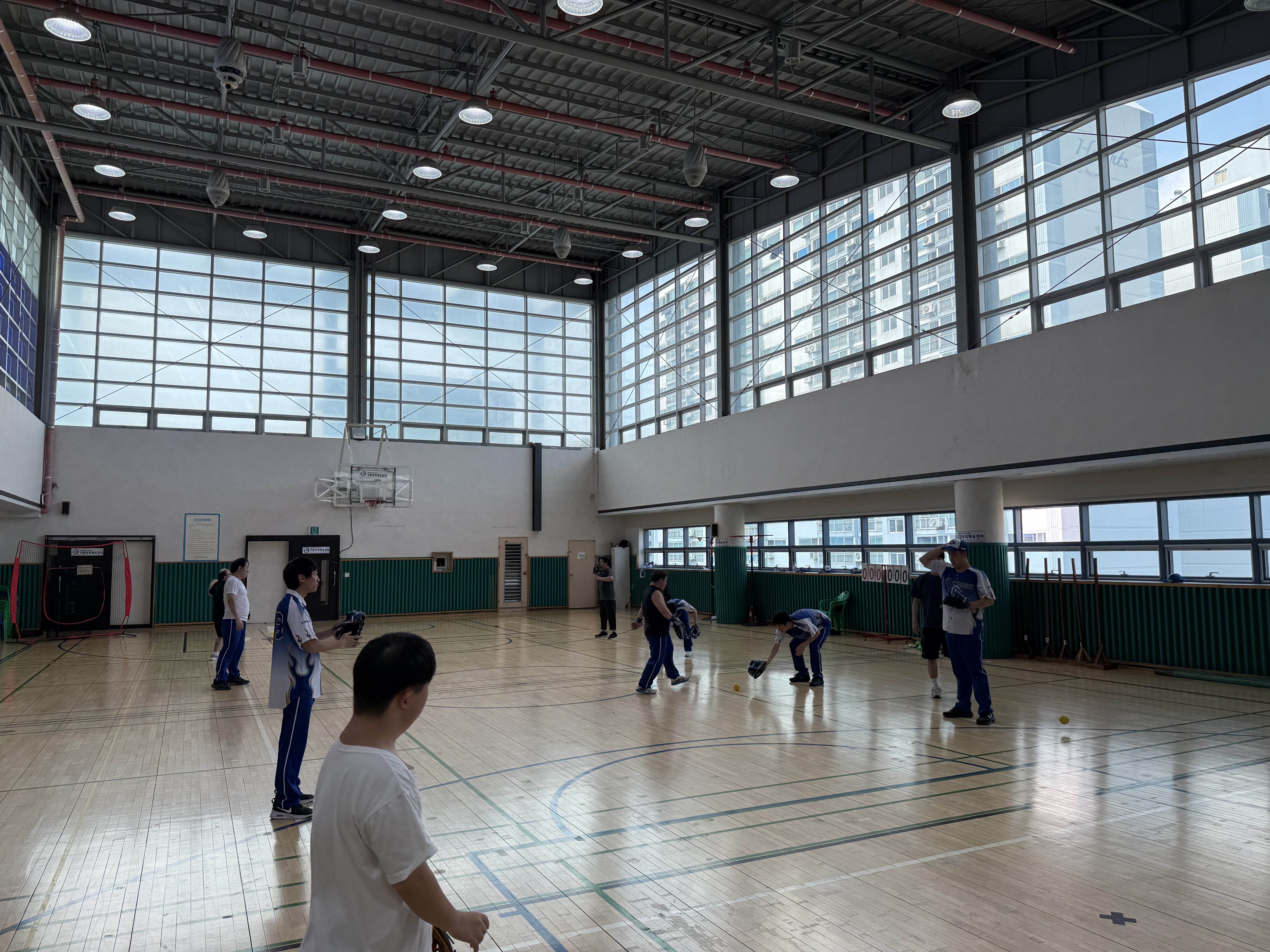 7월 24일 이용자 자치활동(티볼 스포츠)