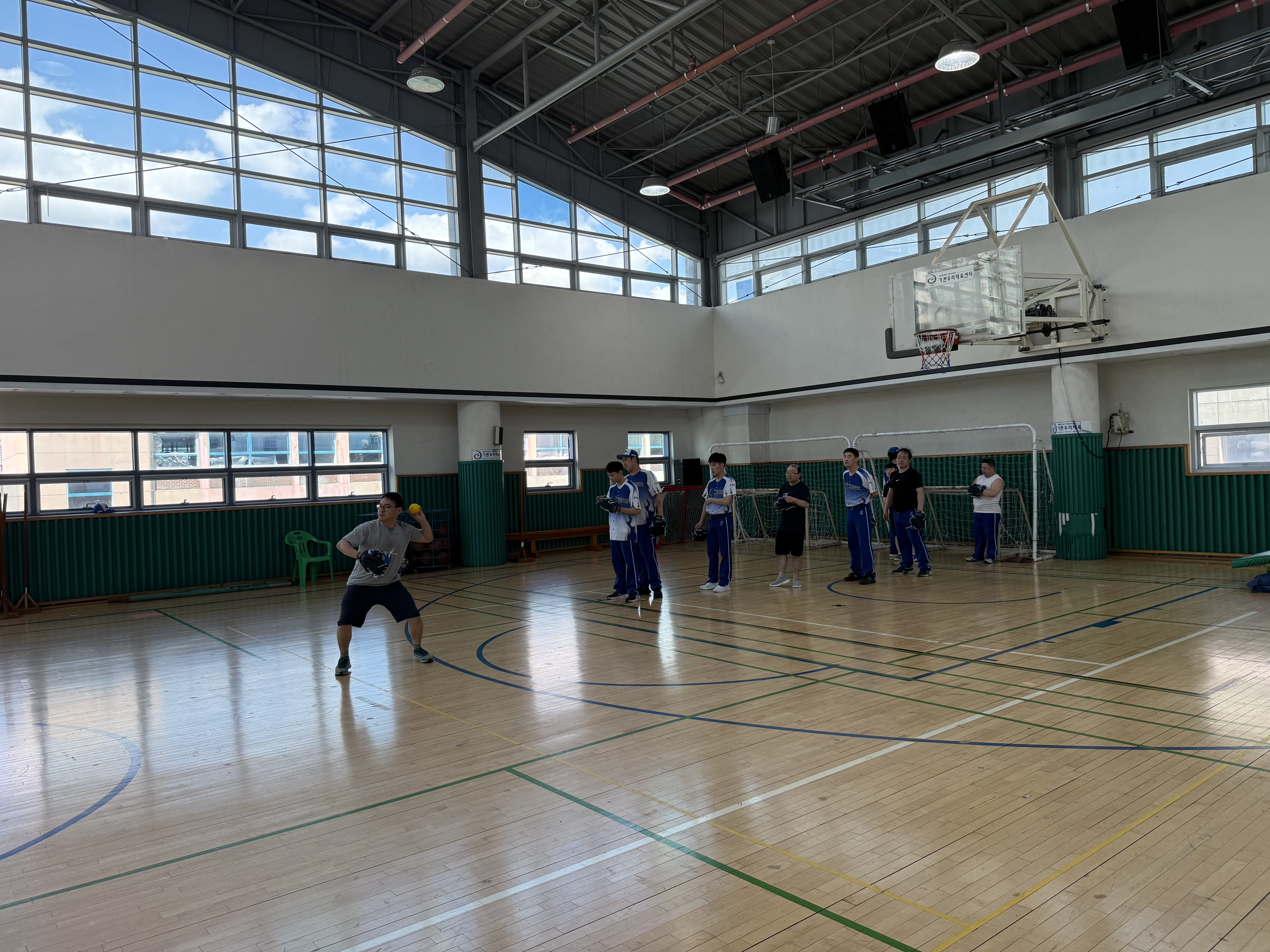 8월 7일 이용자 자치활동(티볼)